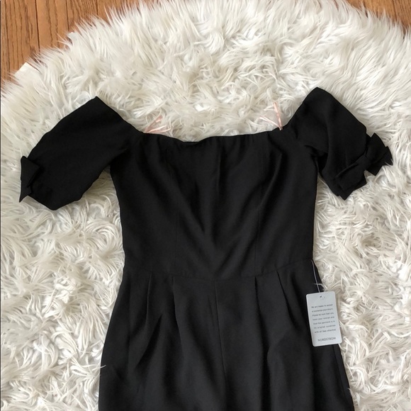 NEW • Gal Meets Glam • Meredith Jumpsuit Black - Picture 5 of 6